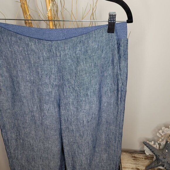 J. Jill Love Linen Pants Womens Small - Picture 3 of 7